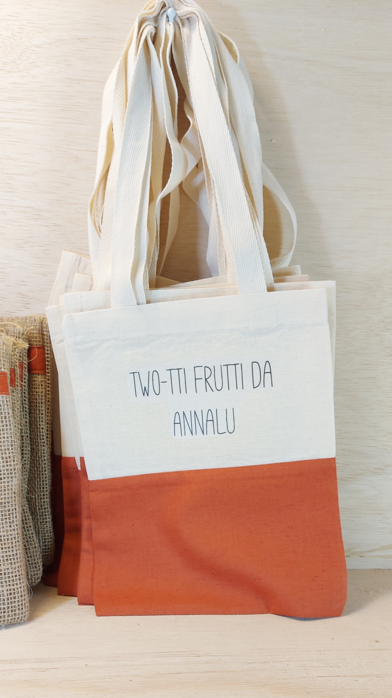 Ecobag Tema de Aniversário Infantil - Tutti Fruti - Lembrancinha Personalizada